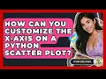 How Can You Customize The X-axis On A Python Scatter Plot - Python Code School