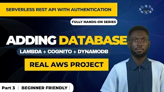 Serverless REST API With Authentication Part 3 AWS DynamoDB Full CRUD Python AWS Project