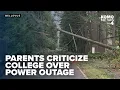 Parents criticize Bellevue College s power outage response citing lack of student support