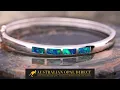 Boulder Opal Bracelet for Sale Blue Opal Bracelet - Australian Opal Direct Worldwide Shipping
