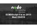 ECMAScript 6 is so 2015 Meet ES2016