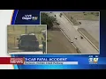 1 Dead In 3-Vehicle Crash In Burleson