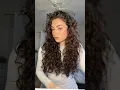 my curly hair routine