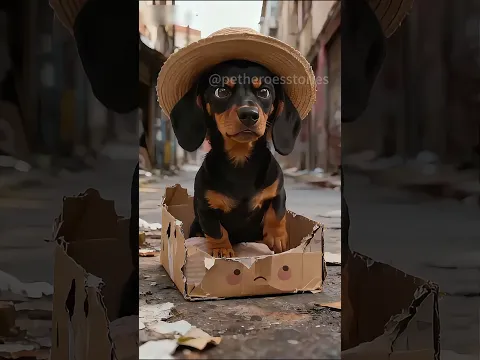 Don’t Waste Food! 🐶 Brave Puppy Feeds the Hungry | Heartwarming Rescue Story #SaveFood  #Trending