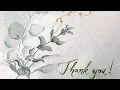 Eucalyptus clipart style paint along tutorial