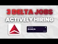 Delta Airlines Is Hiring 3 Remote Jobs No experience needed 2025