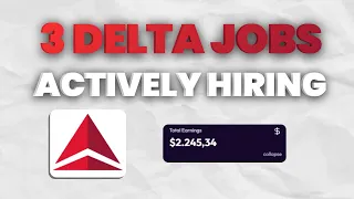Delta Airlines Is Hiring 3 Remote Jobs No experience needed 2025