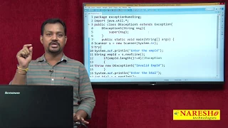 Core Java Tutorial Exception Handling in Java Part 4 Mr Venkatesh