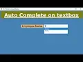 AutoComplete on textbox in C Windows Form