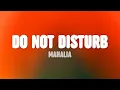 Download Lagu Mahalia - Do Not Disturb (Lyrics)