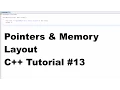 Pointers Memory Layout - C Tutorial