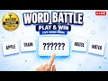 LIVE CONTEXTO Challenge Guess the Word Win Cash Prize