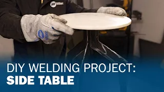 DIY Welding Project Side Table