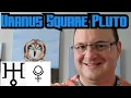 Uranus Square Pluto Aspect in Astrology - Natal and Transiting