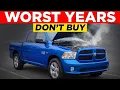 Ram 1500 Years to AVOID and the Years That Last FOREVER