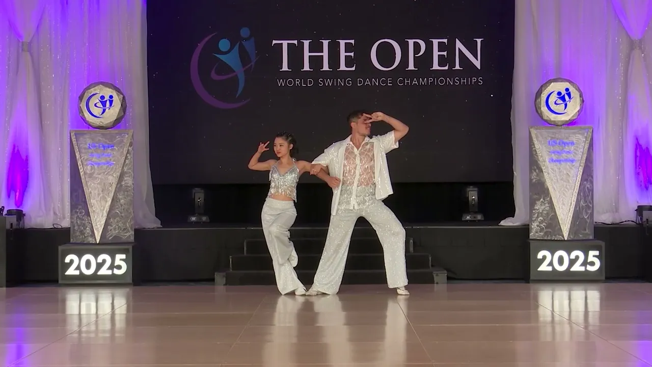 Jesse Lopez and Ella Bell - Pro-Am Open Follower Finalist - The Open 2025
