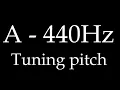 A440 - tuning pitch 1-hour