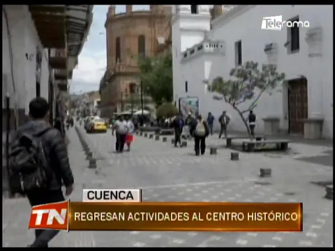 Regresan actividades al centro histórico