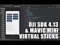 Mavic Mini with DJI SDK 4 13 Virtual Sticks Coordinate System Overview