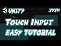 Unity Touch Controls Easy Tutorial - Mobile Touch Input