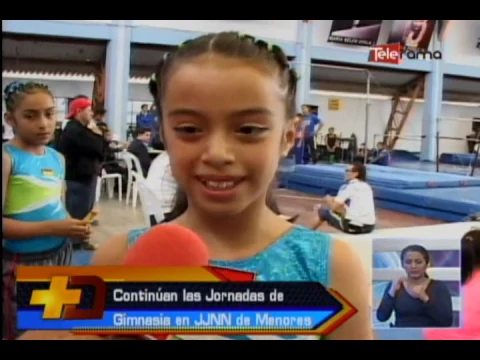 Continúan las jornadas de gimnasia de JJNN de menores