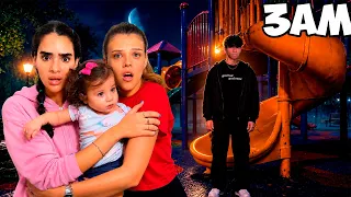 NUNCA VÁ AO PARQUINHO DO CONDOMÍNIO AS 3:00  HORAS DA MANHÃ 😱😱😱