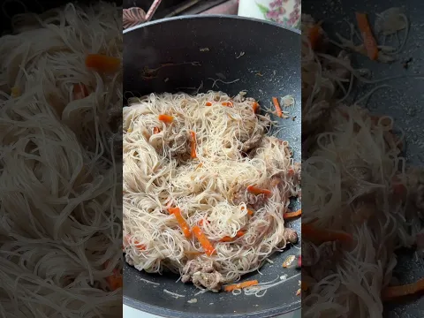 Mee Hoon Goreng Putih Simple dan Sedap