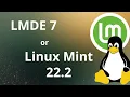 LMDE Differences from Linux Mint 22 2