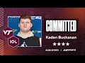 WATCH 4-star IOL Kaden Buchanan Commits to Virginia Tech No 1 IOL in TN Live Commitment