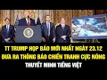 Lagu THUYẾT MINH! T Trump đưa ra thông báo QUAN TRỌNG cùng với Bộ trưởng Chiến tranh 23.12.2025