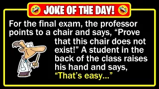 BEST JOKE OF THE DAY - One Question One Chair One Genius Funny Dad Jokes