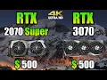 RTX 2070 Super vs RTX 3070 - Test in 11 Games