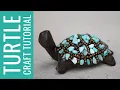 How to Make Beaded Turtle Home Decor