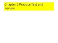 Honors Geometry Chapter 5 Practice test and Review
