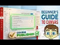 Canvas LMS Beginner s Guide Build Your First Course
