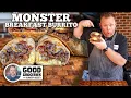 Monster Breakfast Burrito Blackstone Griddles