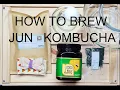 How to Make Jun Kombucha Tea