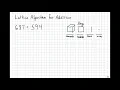 Addition Lattice algorithm