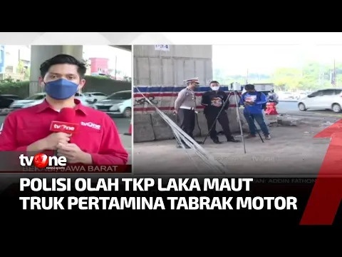 Polisi Gelar Olah TKP 3D Pasca Laka Maut Truk Pertamina