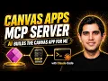 Build Power Apps with AI Canvas Apps Authoring MCP Server Claude Code