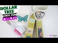 Does Dollar Tree vinyl work with Cricut Dollar Tree Vinyl Review Dollar Tree Vinyl Settings