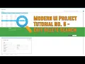 Modern UI Project Tutorial No 5 - Edit Delete Search Function DenRic Denise