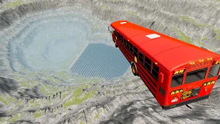 School Bus Crashes & Jumps 206 – BeamNG.Drive