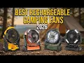 Top 5 Best Rechargeable Camping Fans 2026 Stay Cool Off-Grid