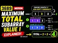 LeetCode 3689 Maximum Total Subarray Value I Easy Math Trick Solution C Explained