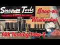 SNAP-ON WEDNESDAY - More Flank Drive Xtra Testing