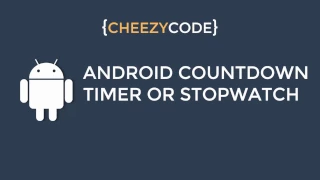 Android Countdown Timer Tutorial Android Handler Timer With Examples -