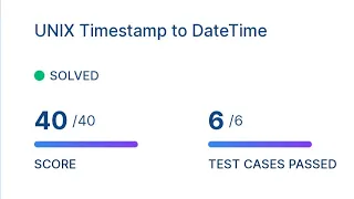 coding practice - 34 UNIX timestamp to datetime