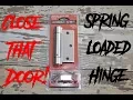 Spring Loaded Door Hinge