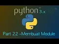 Belajar Python - Membuat Module